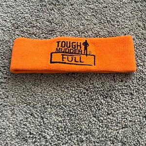 Unisex Orange TOUGH MUDDER FULL Headband